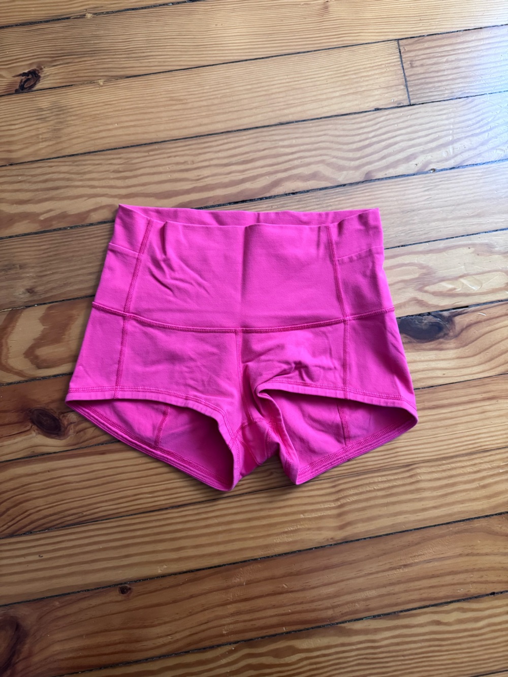 lululemon athletica Hot Pink High-Rise Athletic Shorts